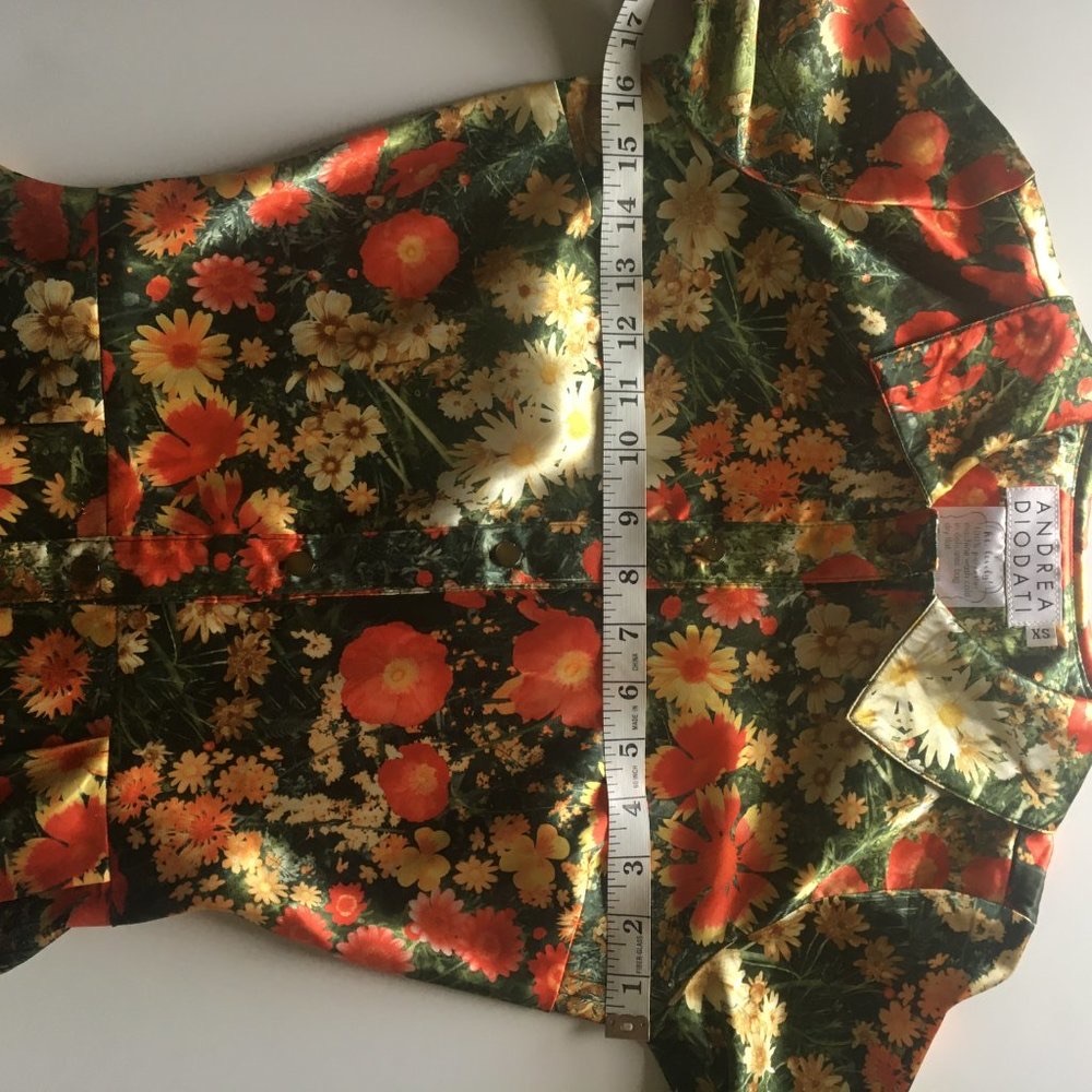 CLOSET CLEAR OUT SALE - Les Jardins Floral Photo Print Dress by Andrea Diodati - Picture 7 of 9